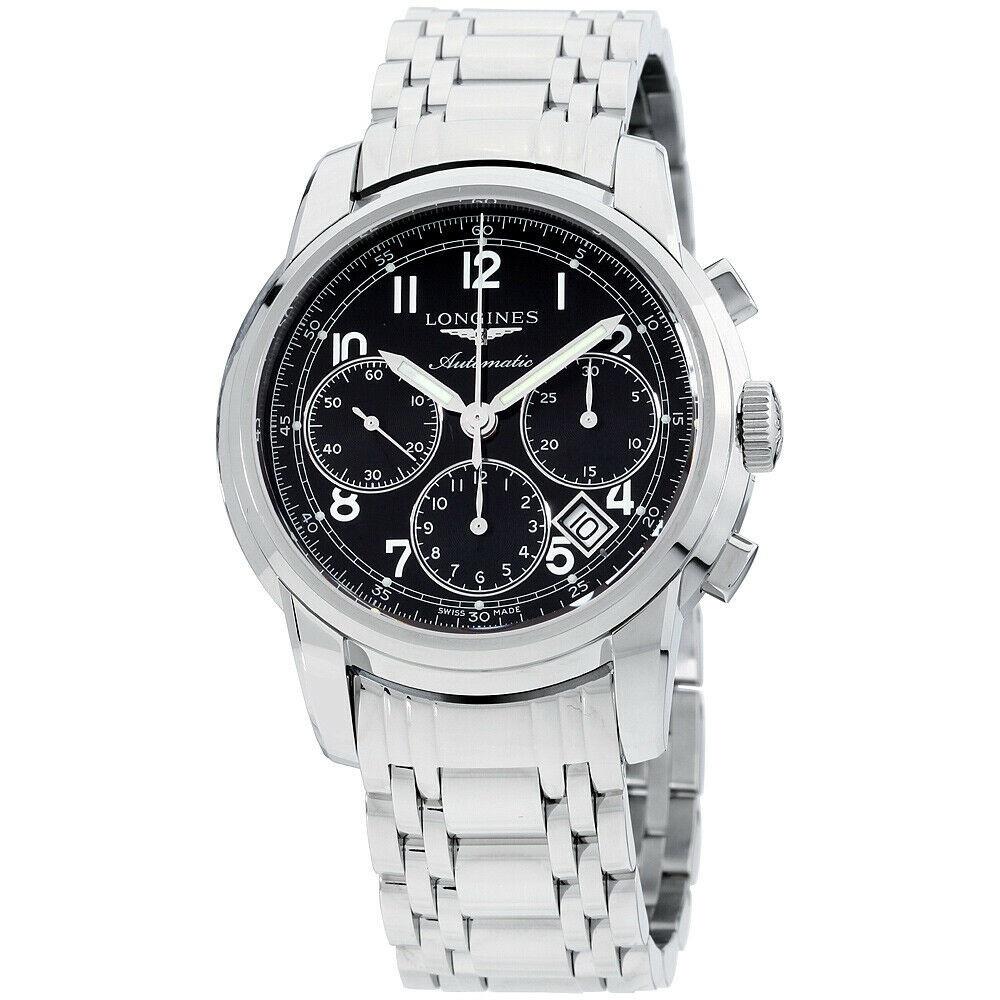 Longines Men&#39;s L2.752.4.53.6 Saint-Imier Collection Chronograph Stainless Steel Watch