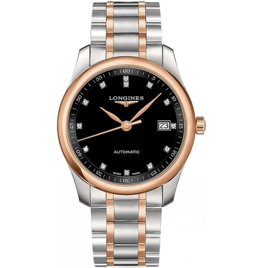 Longines Men&#39;s L2.793.5.57.7 Master Collection Diamond Two-Tone Stainless Steel Watch