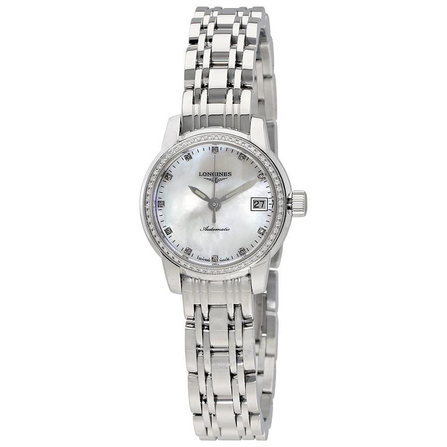 Longines Men&#39;s L22630876 Saint-Imier Diamond Stainless Steel Watch