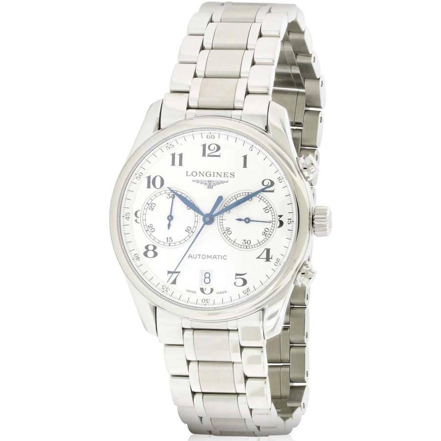 Longines Men&#39;s L26294786 Master Collection Chronograph Automatic Stainless Steel Watch