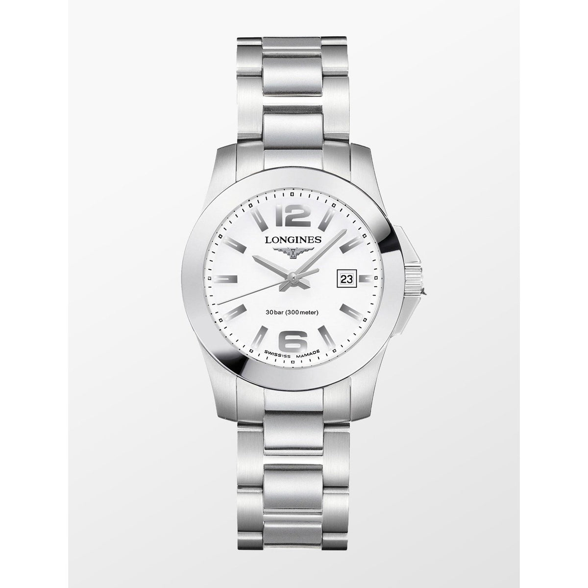 Longines Women&#39;s L3.277.4.16.6 Conquest Stainless Steel Watch