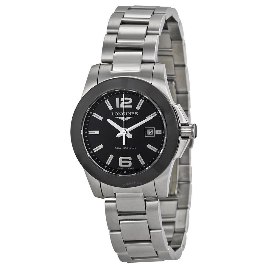 Longines Women&#39;s L32574566 Conquest Stainless Steel Watch
