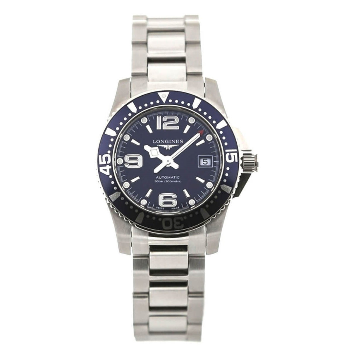 Longines Men&#39;s L32844966 HydroConquest Automatic Stainless Steel Watch