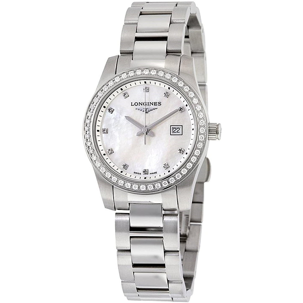 Longines Women's L33000876 Conquest Stainless Steel Watch