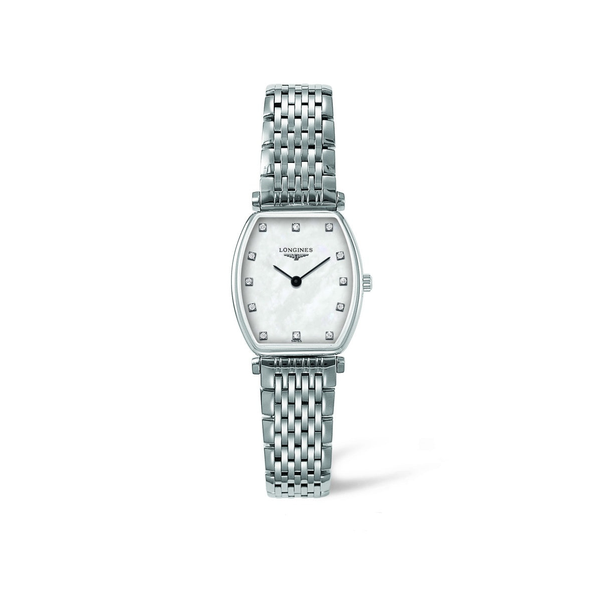 Longines Women&#39;s L4.205.4.87.6 La Grande Classique Diamond Stainless Steel Watch