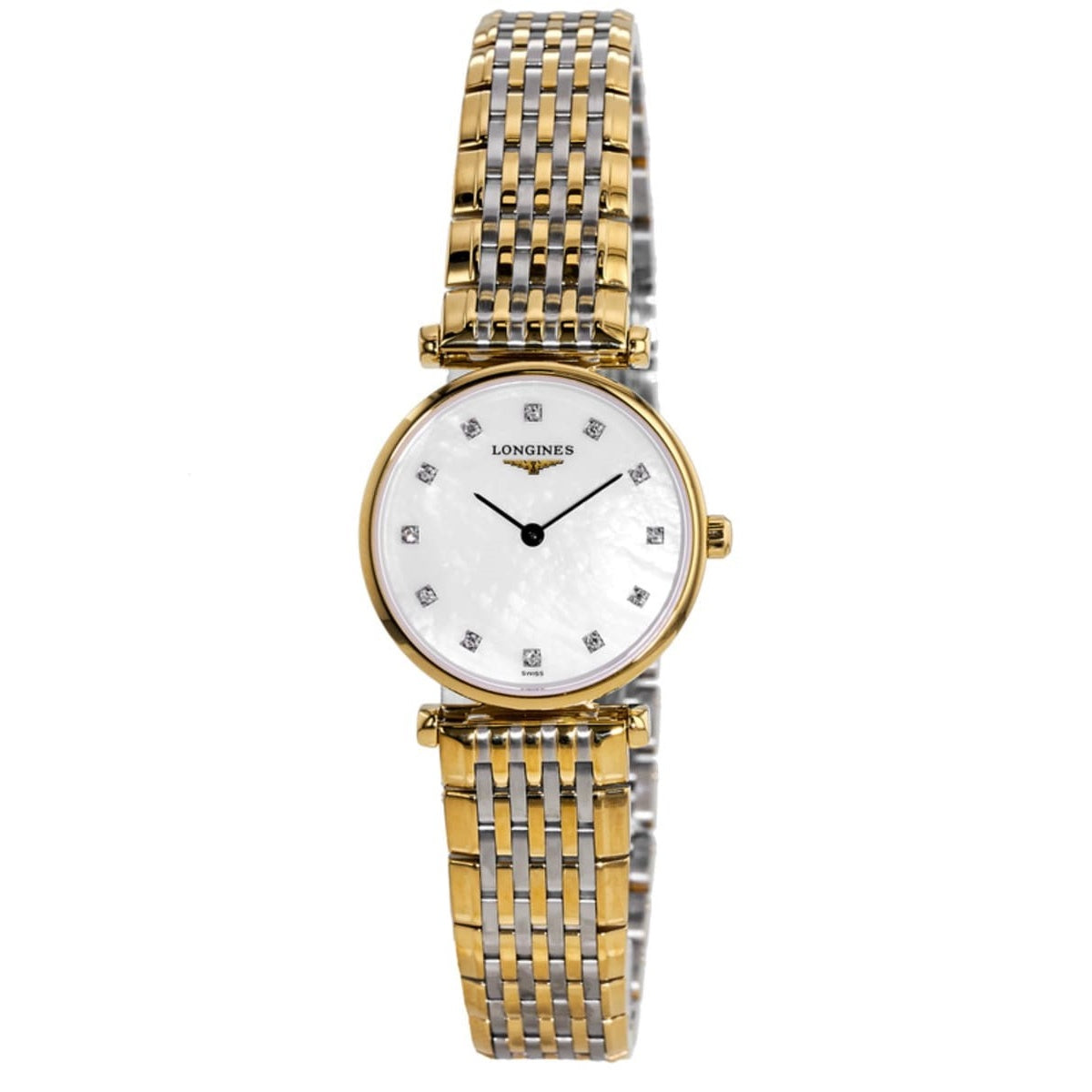 Longines Women&#39;s L4.209.2.87.7 La Grande Classique Diamond Two-Tone Stainless Steel Watch