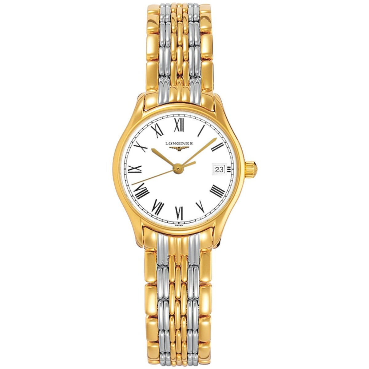 Longines Women&#39;s L4.259.2.11.7 Lyre Two-Tone Stainless Steel Watch