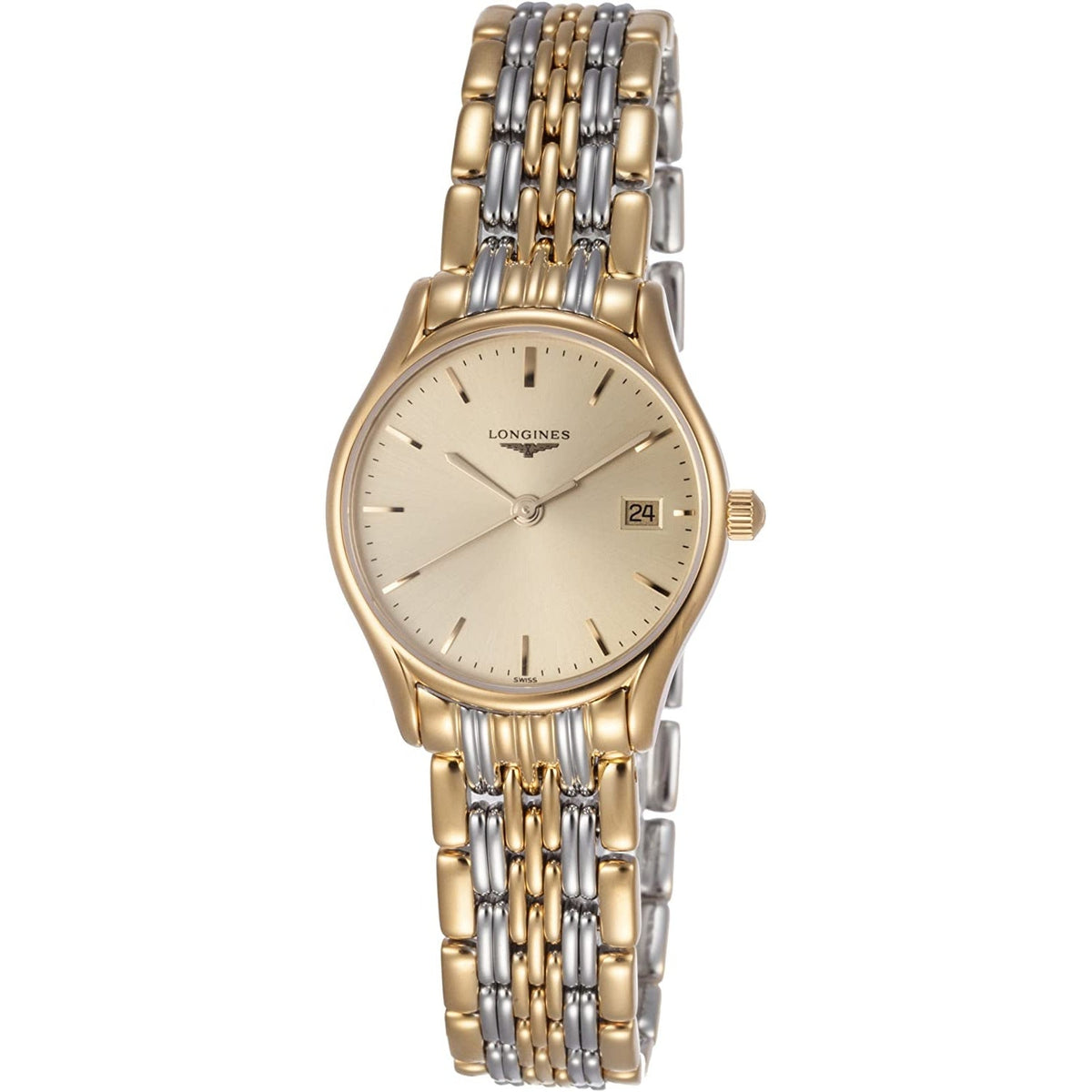 Longines Women&#39;s L4.259.2.32.7 Lyre Two-Tone Stainless Steel Watch