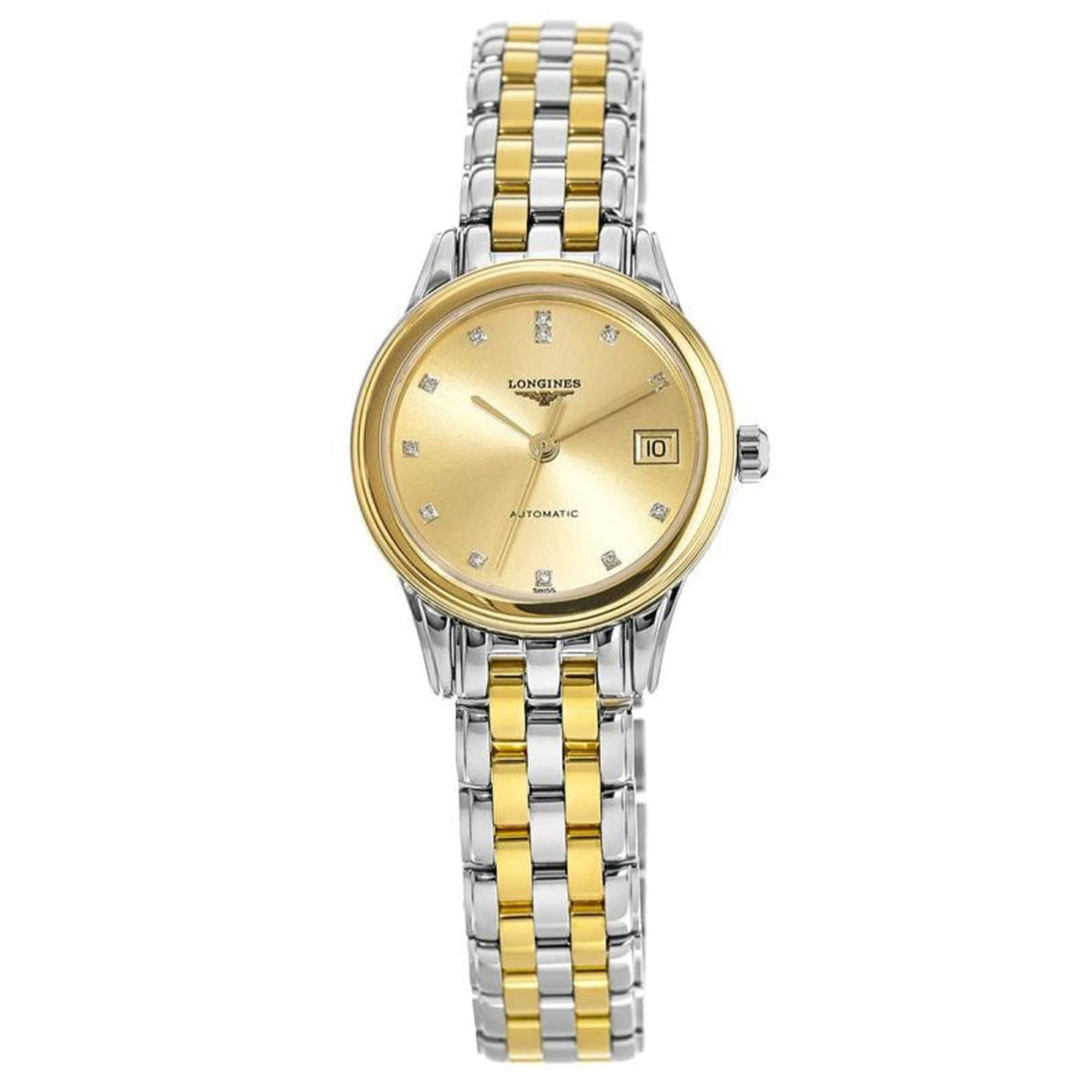 Longines Women's L4.274.3.37.7 La Grande Classique Diamond Two-Tone Stainless Steel Watch