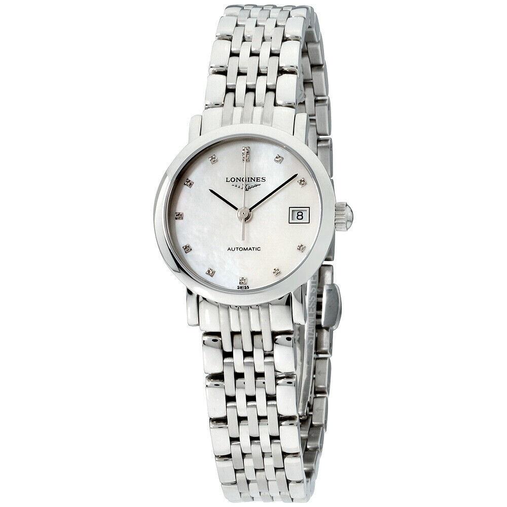 Longines Women&#39;s L4.309.4.87.6 Elegant Stainless Steel Watch