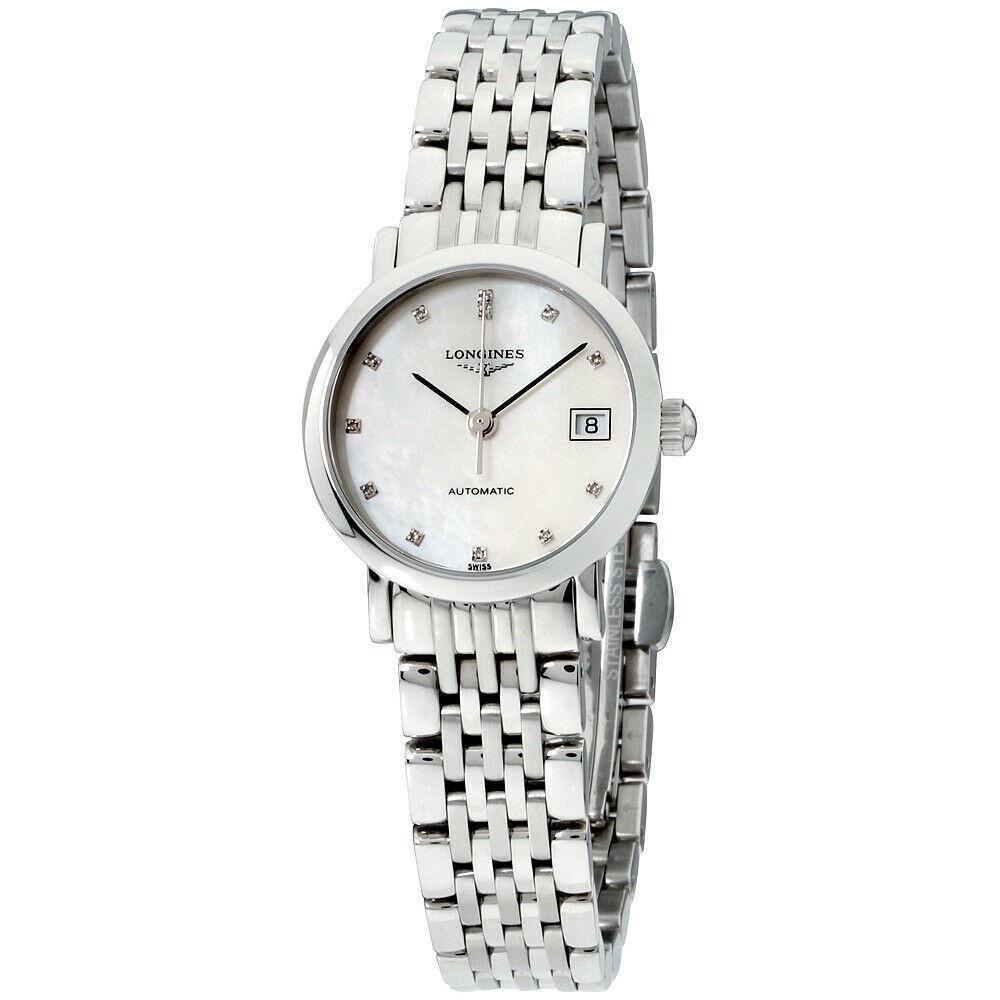 Longines Women&#39;s L4.309.4.87.6 Elegant Stainless Steel Watch
