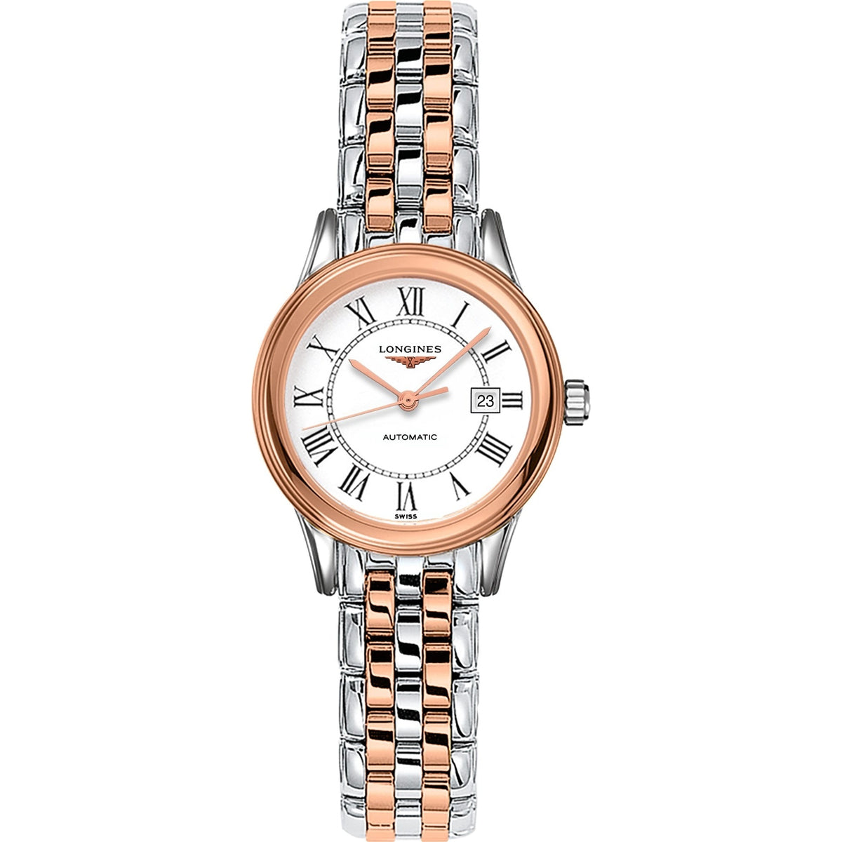 Longines Women&#39;s L4.374.3.91.7 Flagship Two-Tone Stainless Steel Watch
