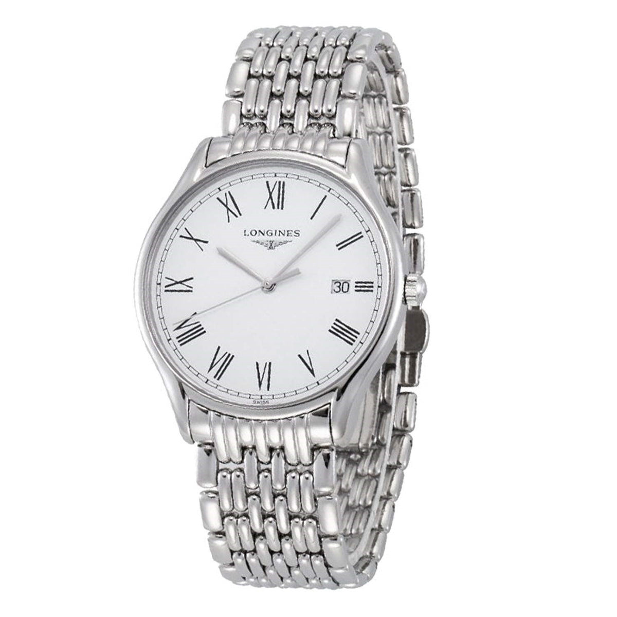 Longines Men&#39;s L4.859.4.11.6 Lyre Stainless Steel Watch