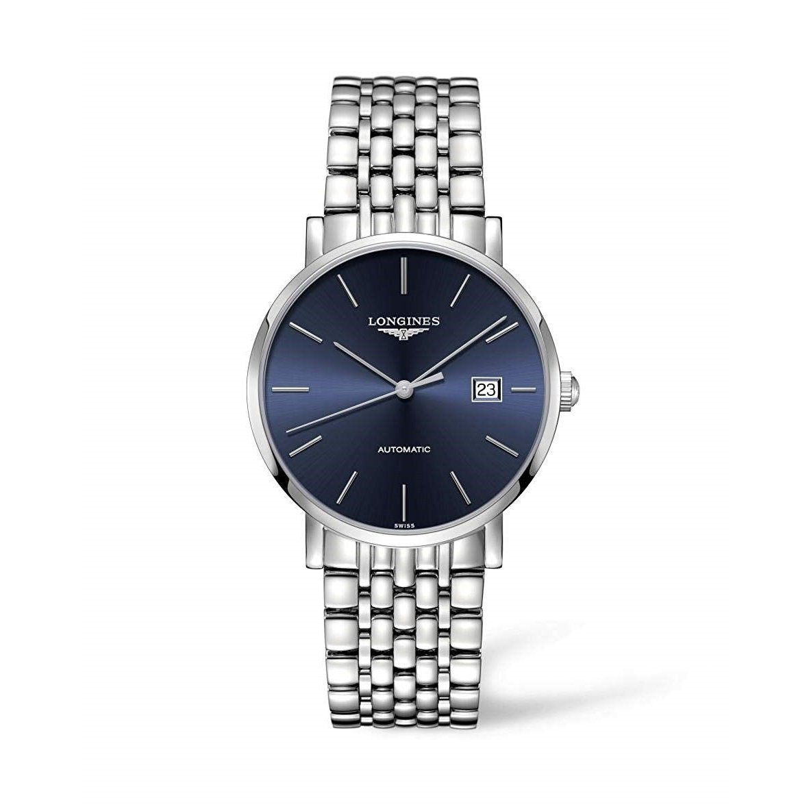 Longines Men&#39;s L4.910.4.92.6 Elegant Stainless Steel Watch