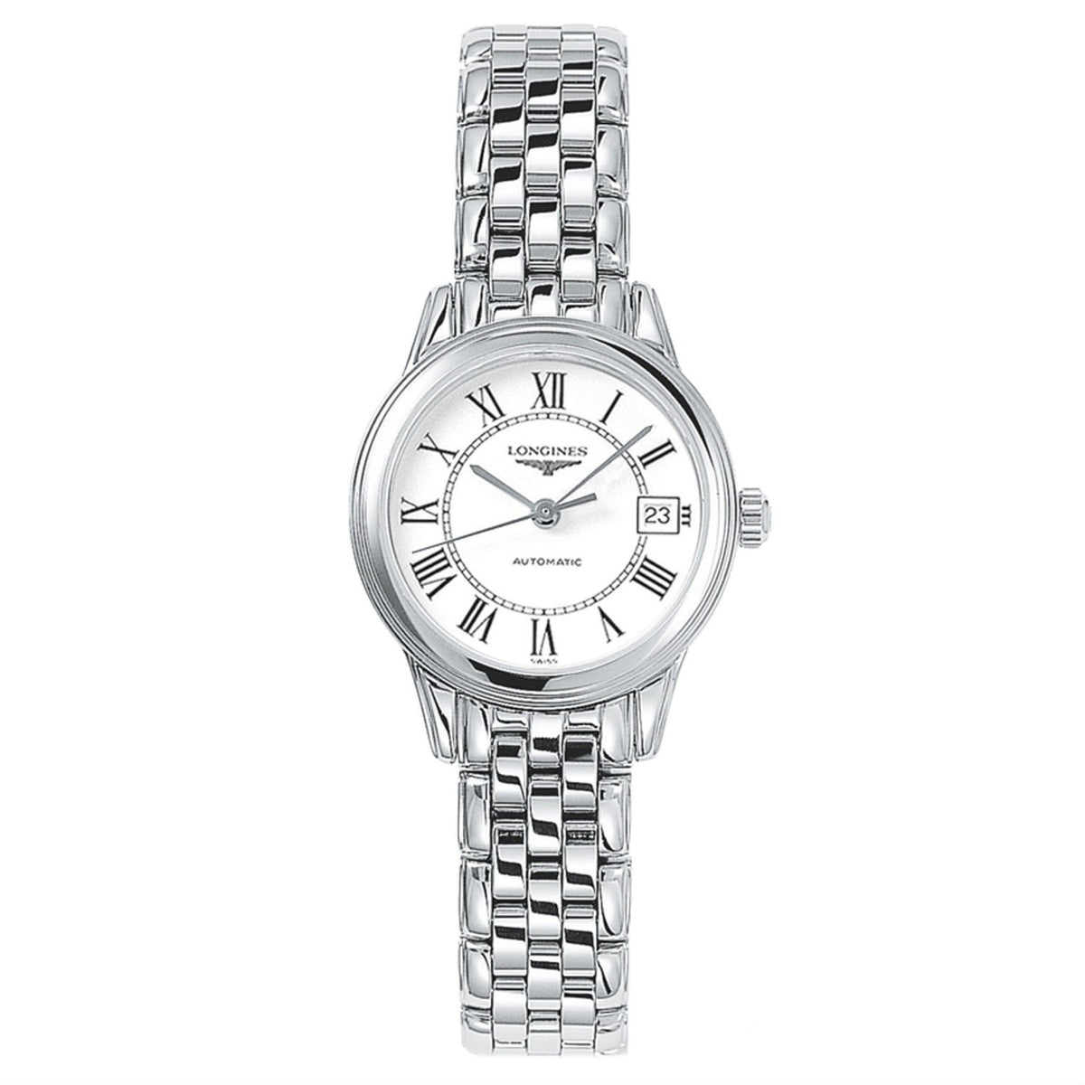 Longines Women&#39;s L42744216 Flagship Stainless Steel Watch