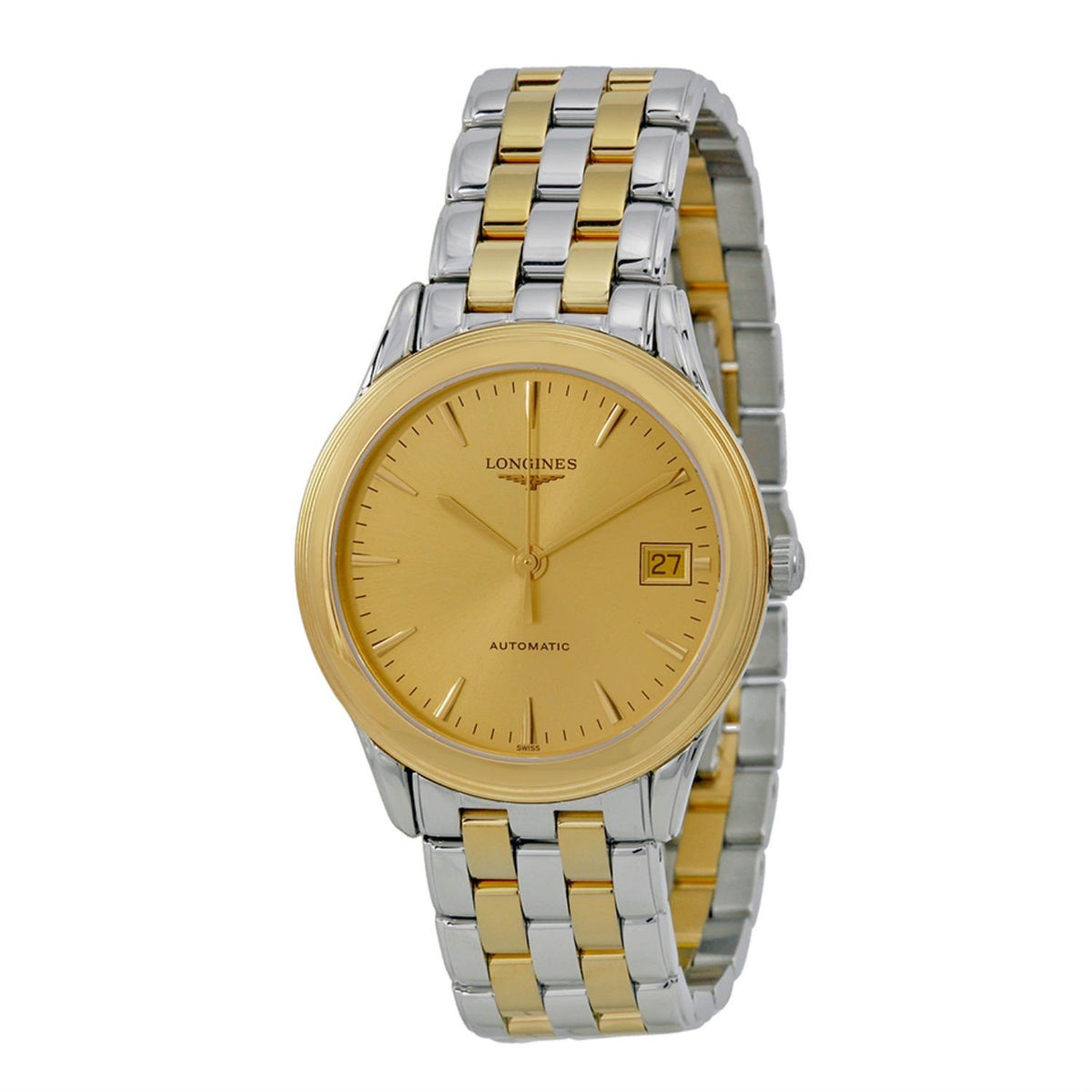 Longines Men&#39;s L47743327 La Grande Classique Automatic Two-Tone Stainless Steel Watch