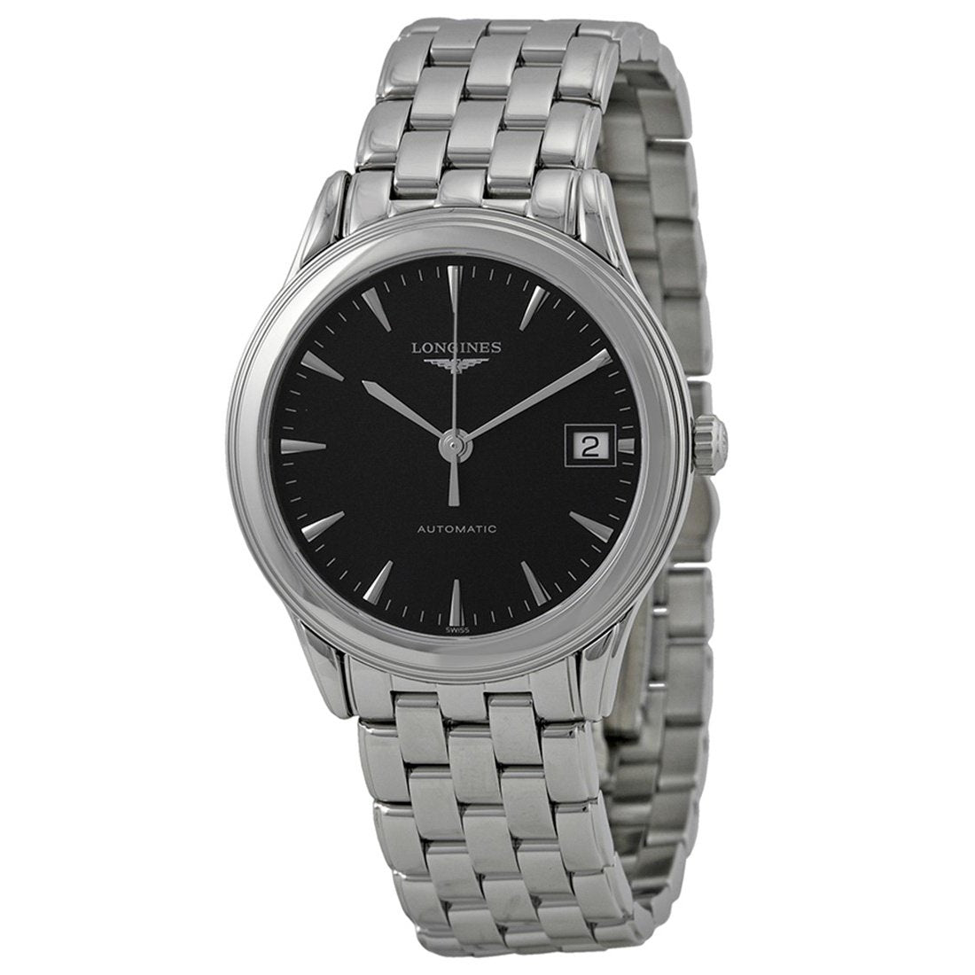 Longines Men&#39;s L47744526 Flagship Automatic Stainless Steel Watch