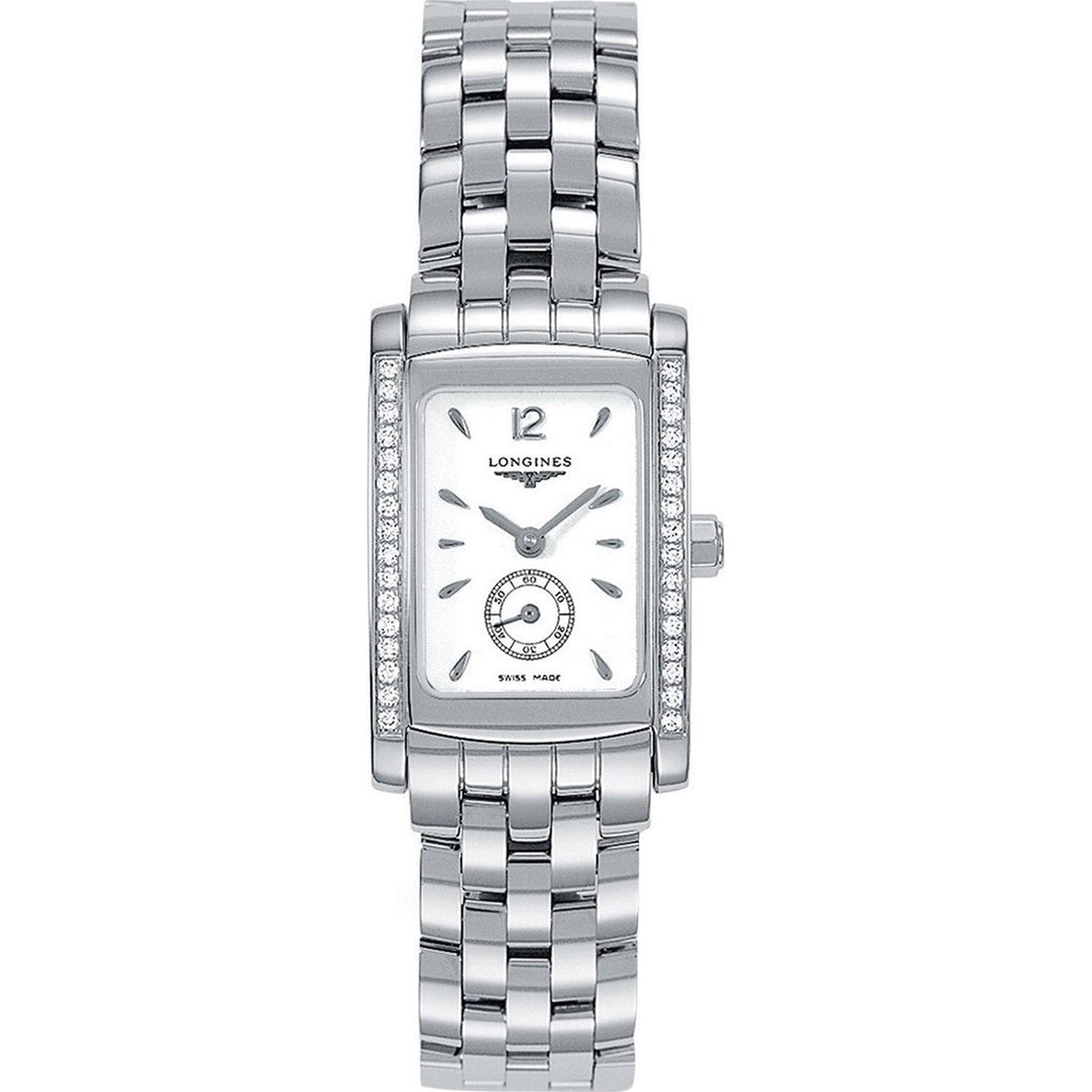 Longines Women's L51550166 Dolce Vita Diamond Stainless Steel Watch