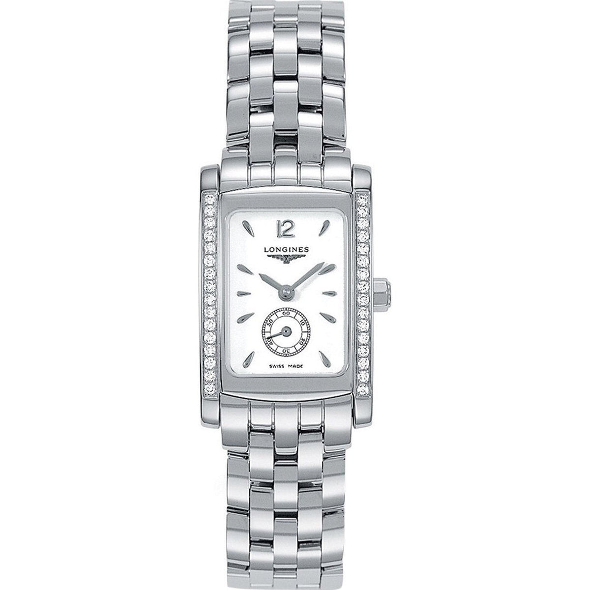 Longines Women&#39;s L51550166 Dolce Vita Diamond Stainless Steel Watch