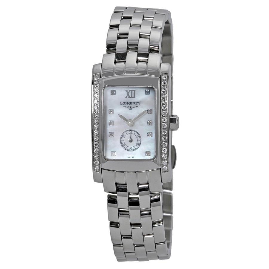 Longines Women&#39;s L51550846 Dolce Vita Diamond Stainless Steel Watch