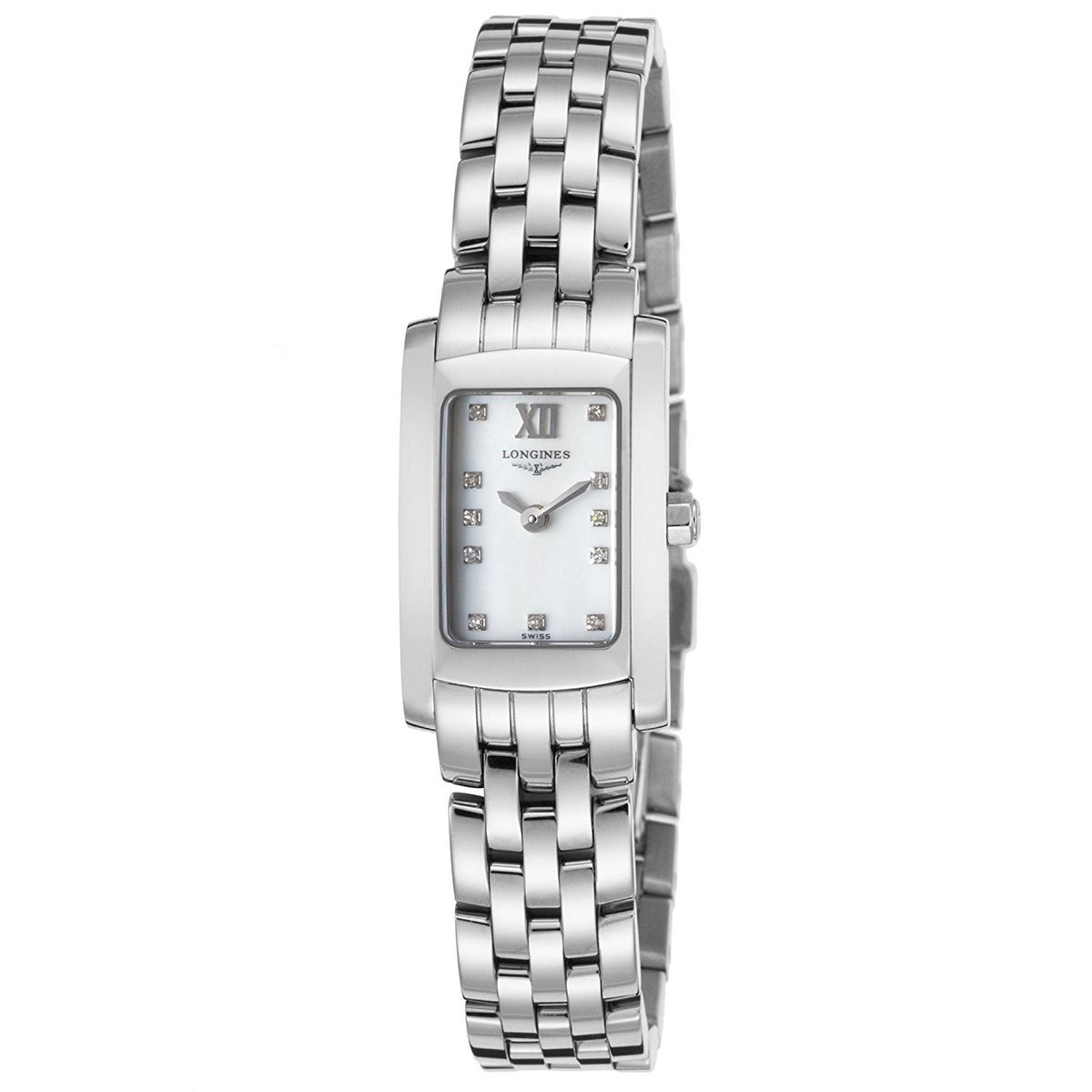 Longines Women&#39;s L51584846 Dolce Vita Diamond Stainless Steel Watch