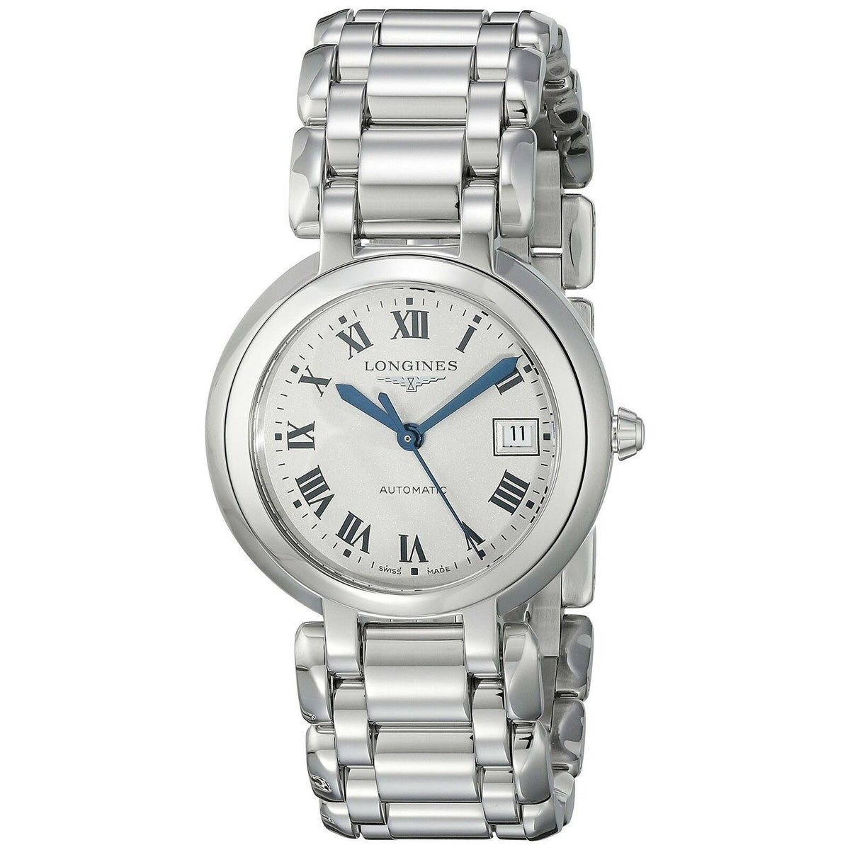 Longines Women&#39;s L8.113.4.71.6 PrimaLuna Stainless Steel Watch