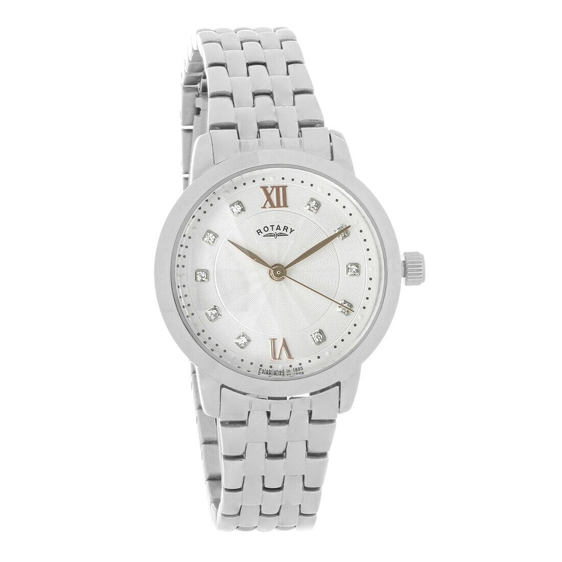 Rotary Women's LB42825-21 Rotary Quartz Stainless Steel Watch
