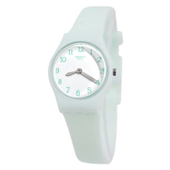 Swatch Women's LG129 Greenbelle Two-Tone Silicone Watch Bezali