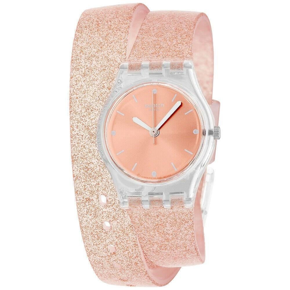 Swatch Women's LK354C New Core Pink Silicone Watch