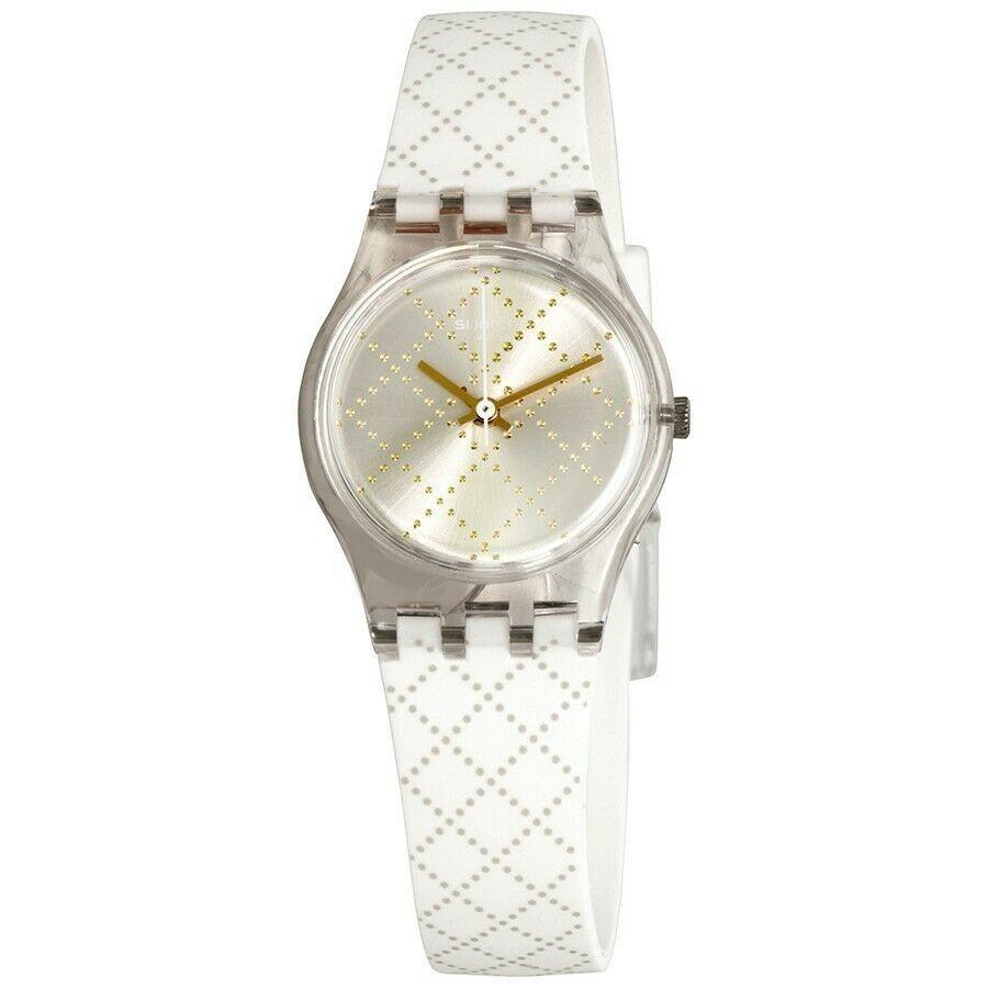Swatch Women's LK365 Materassino White Silicone Watch