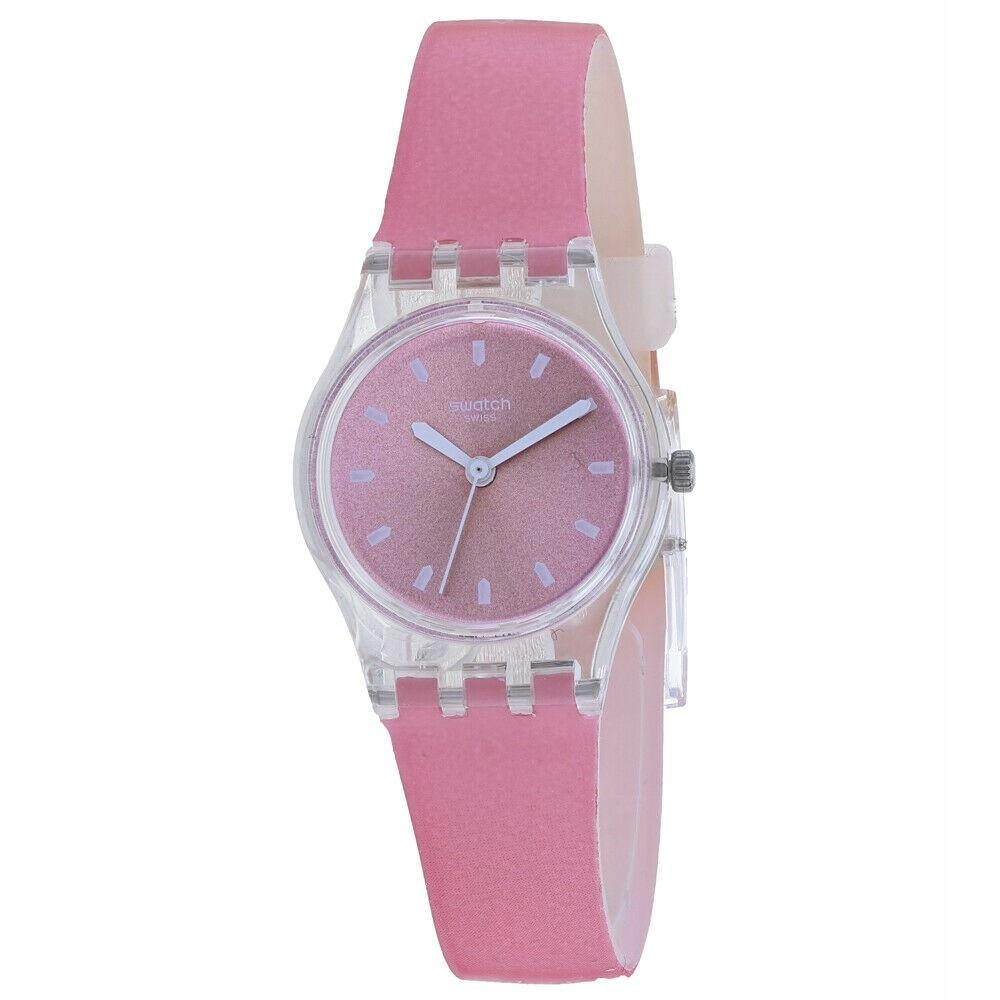 Swatch Women's LK380 Sonnenaufgang  Pink Silicone Watch
