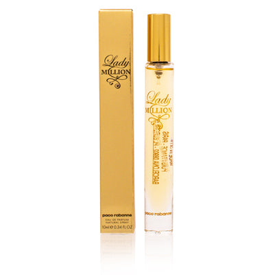 Lady Million Paco Rabanne Edp Travel Spray 0.33 Oz (10.0 Ml) For Women   