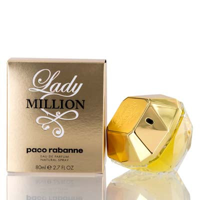 Lady Million Paco Rabanne Edp Spray Tester 2.7 Oz (80 Ml) For Women  6505177901