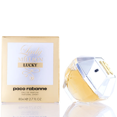 Lady Million Lucky Paco Rabanne Edp Spray 2.7 Oz (80 Ml) For Women   