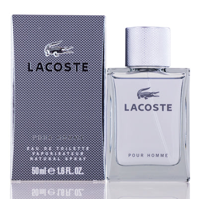 Lacoste Pour Homme  Lacoste Edt Spray Slightly Damaged 1.6 Oz For Men 89242