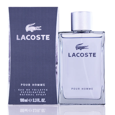 Lacoste Pour Homme Lacoste Edt Spray (Grey) 3.3 Oz For Men 89241