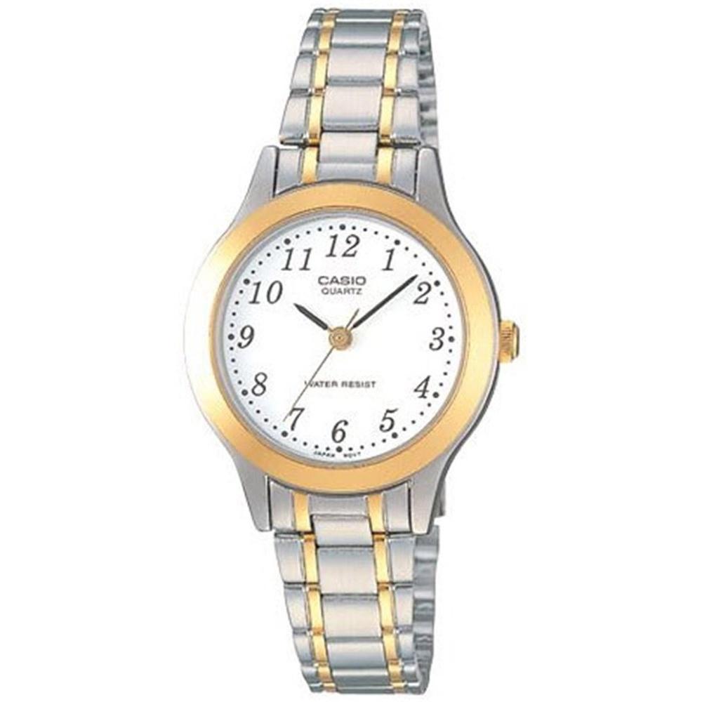 Casio Women&#39;s LTP-1128G-7B Classic Two-Tone Stainless Steel Watch