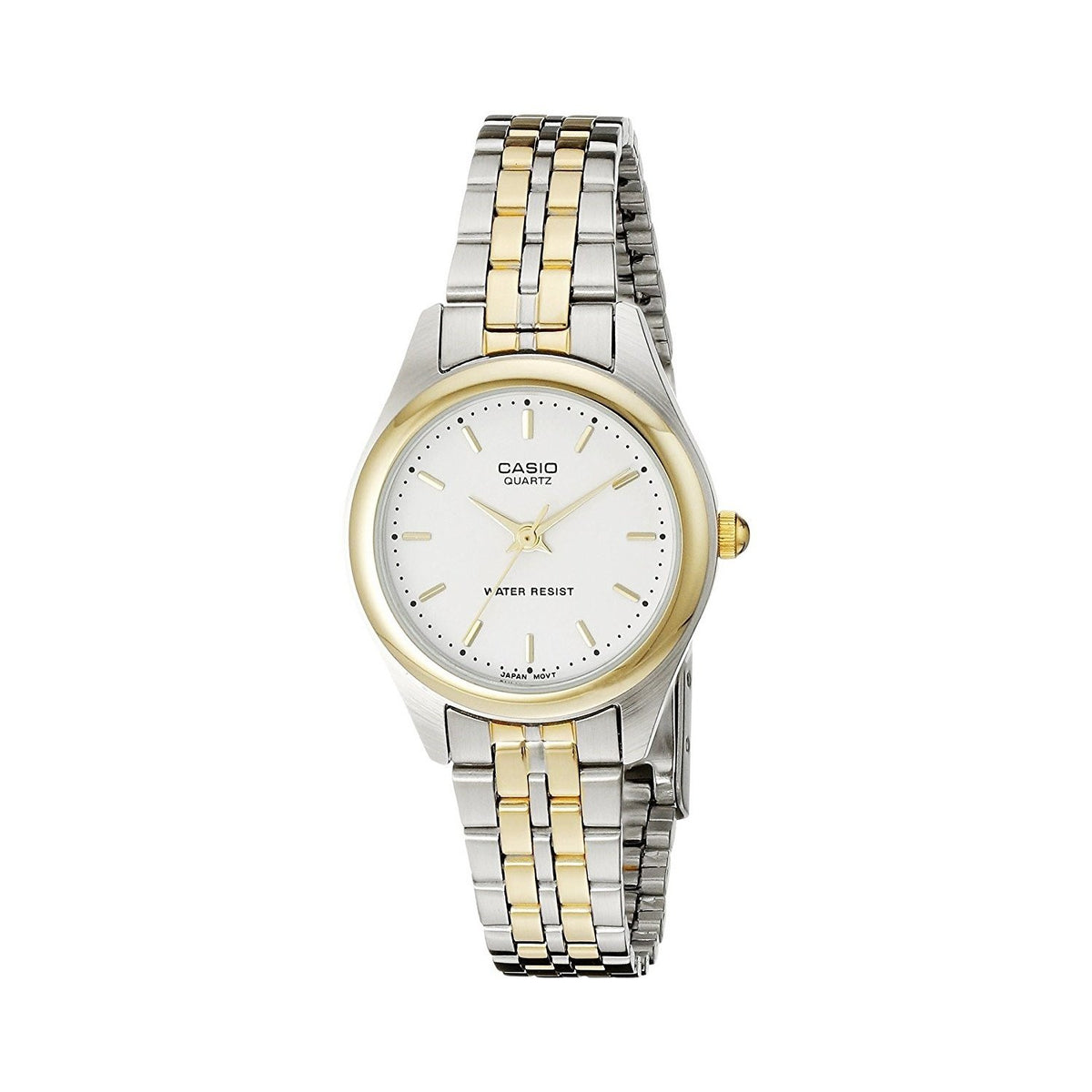 Casio Women&#39;s LTP-1129G-7A Two-Tone Stainless Steel Watch