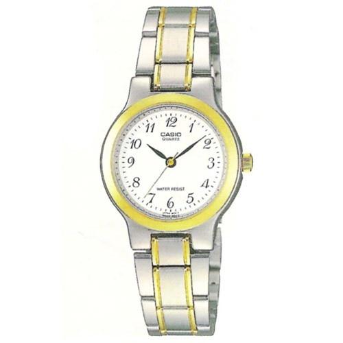Casio Women&#39;s LTP-1131G-7BL Classic Two-Tone Stainless Steel Watch
