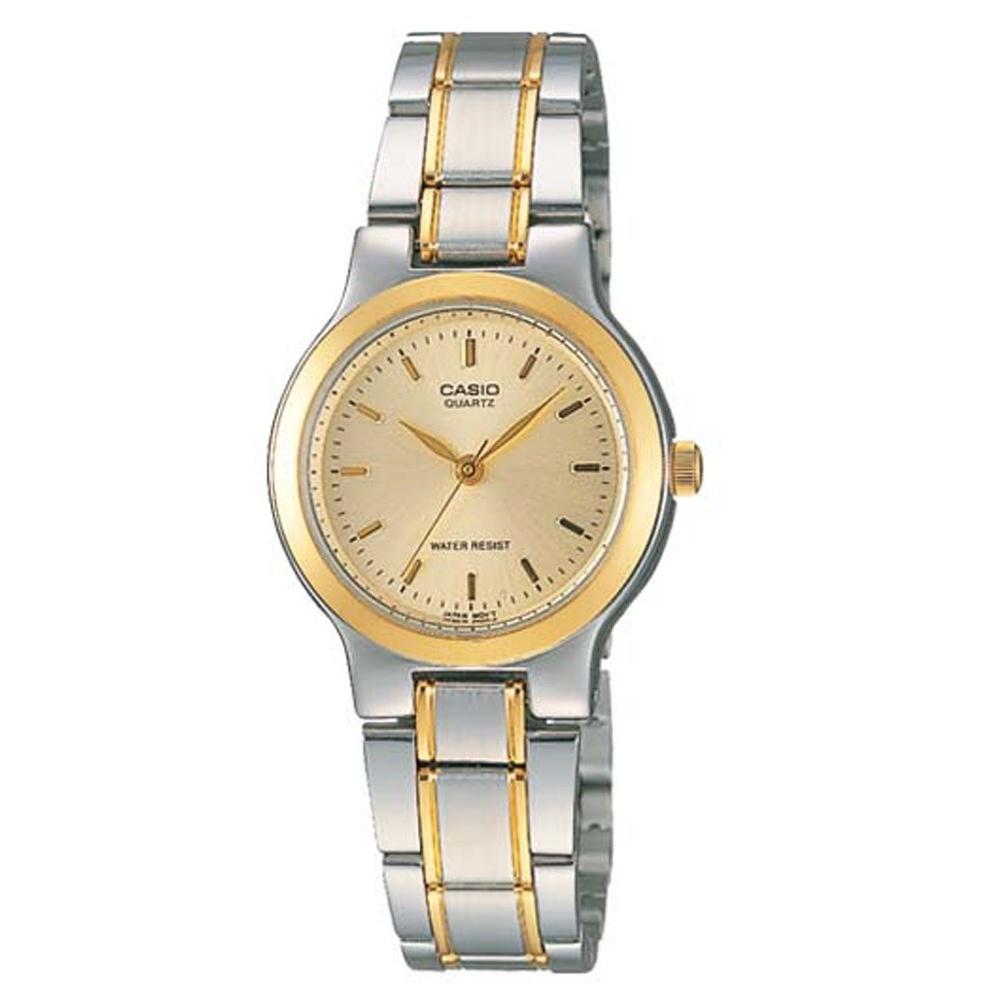 Casio Women&#39;s LTP-1131G-9A Classic Two-Tone Stainless Steel Watch