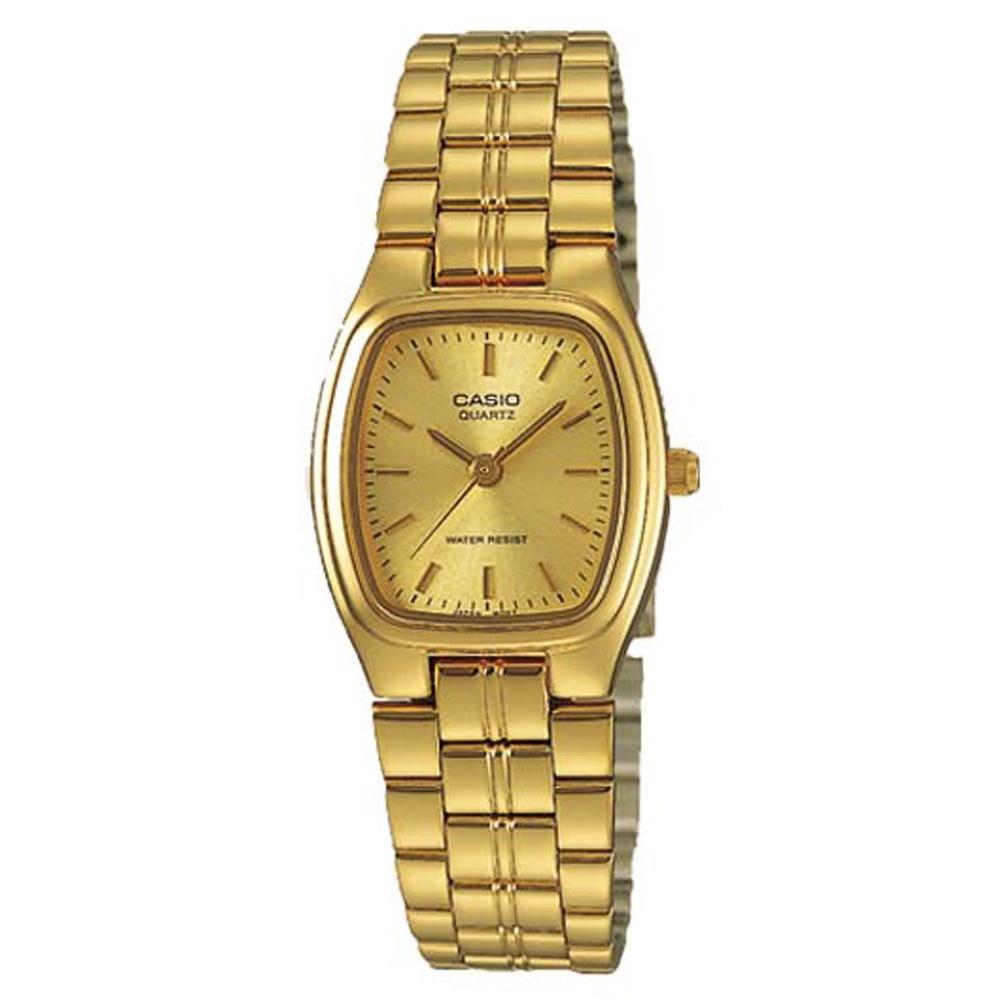 Casio Women&#39;s LTP-1169N-9A Classic Gold-Tone Stainless Steel Watch