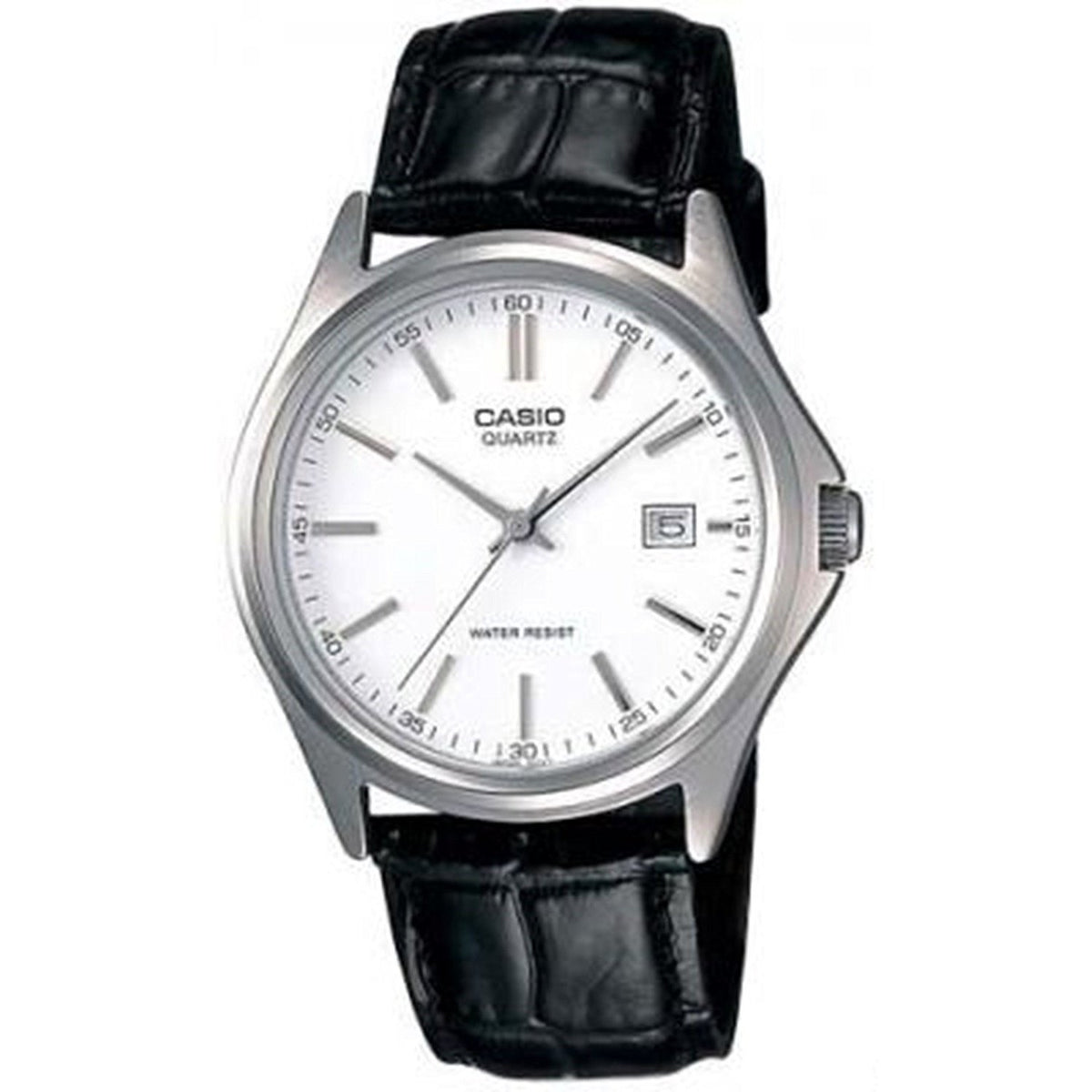 Casio Men&#39;s LTP-1183E-7A Black Leather Watch