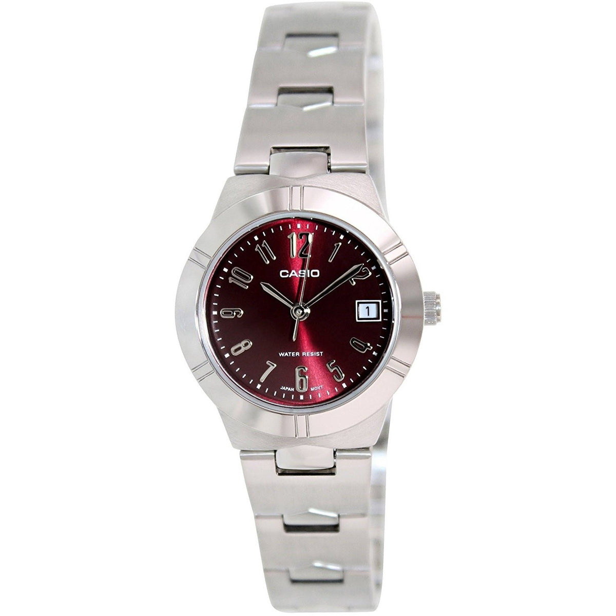 Casio Women&#39;s LTP-1241D-4A2D Stainless Steel Watch