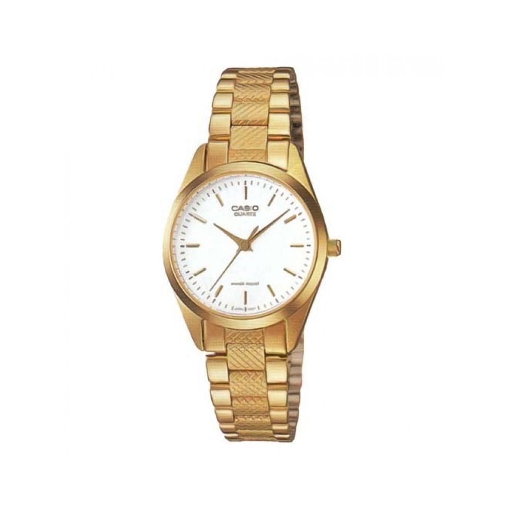 Casio Women&#39;s LTP-1274G-7A Classic Gold-Tone Stainless Steel Watch