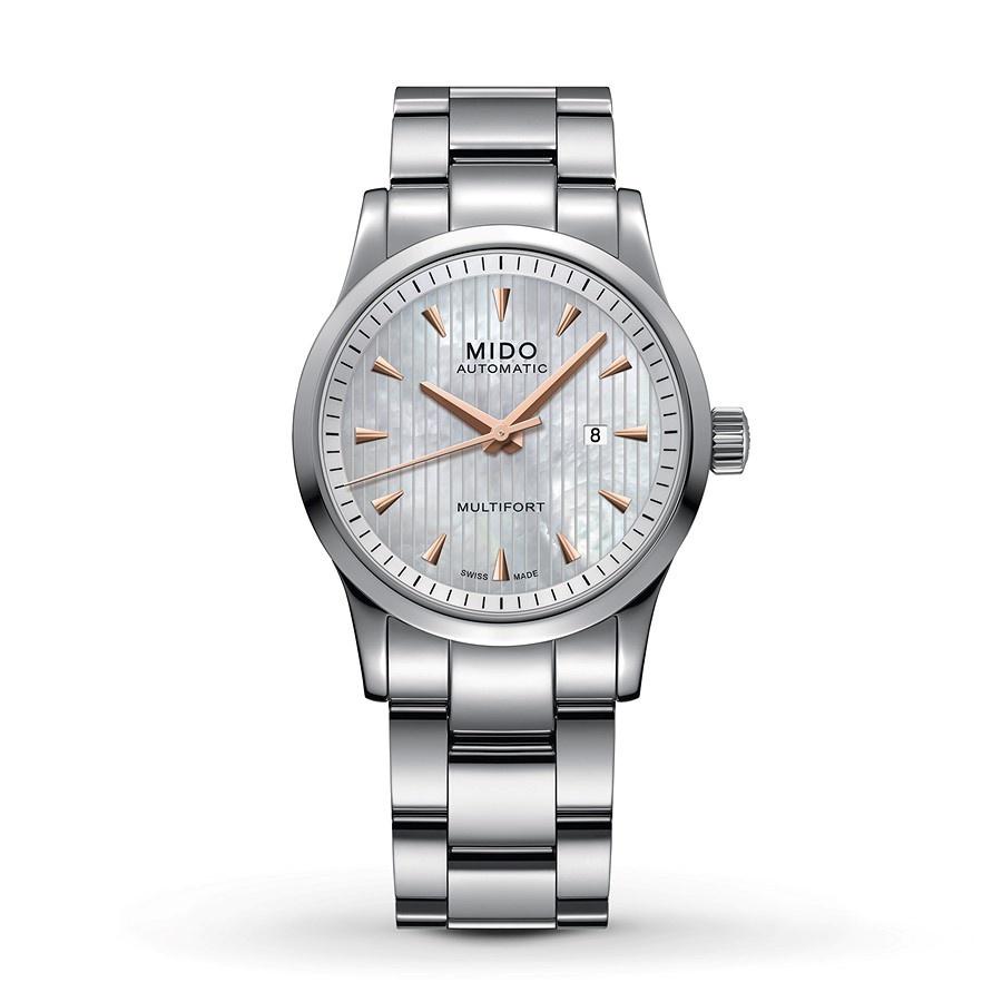 Mido Women's M0050071110100 Multifort Stainless Steel Watch