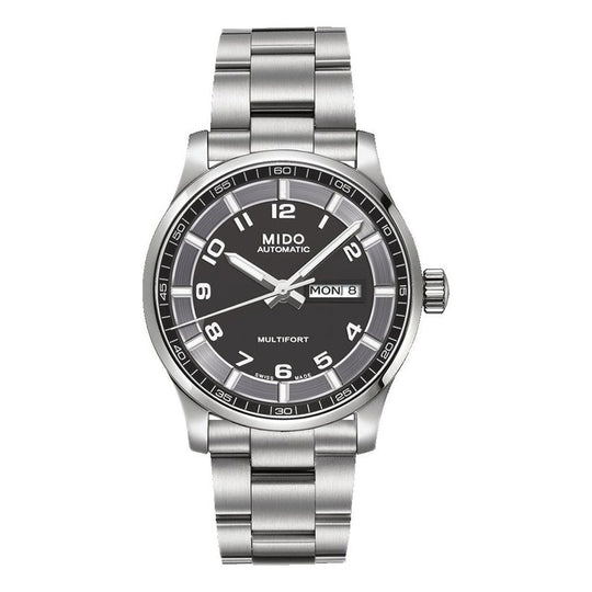 Mido Men's M0054301108200 Multifort Stainless Steel Watch
