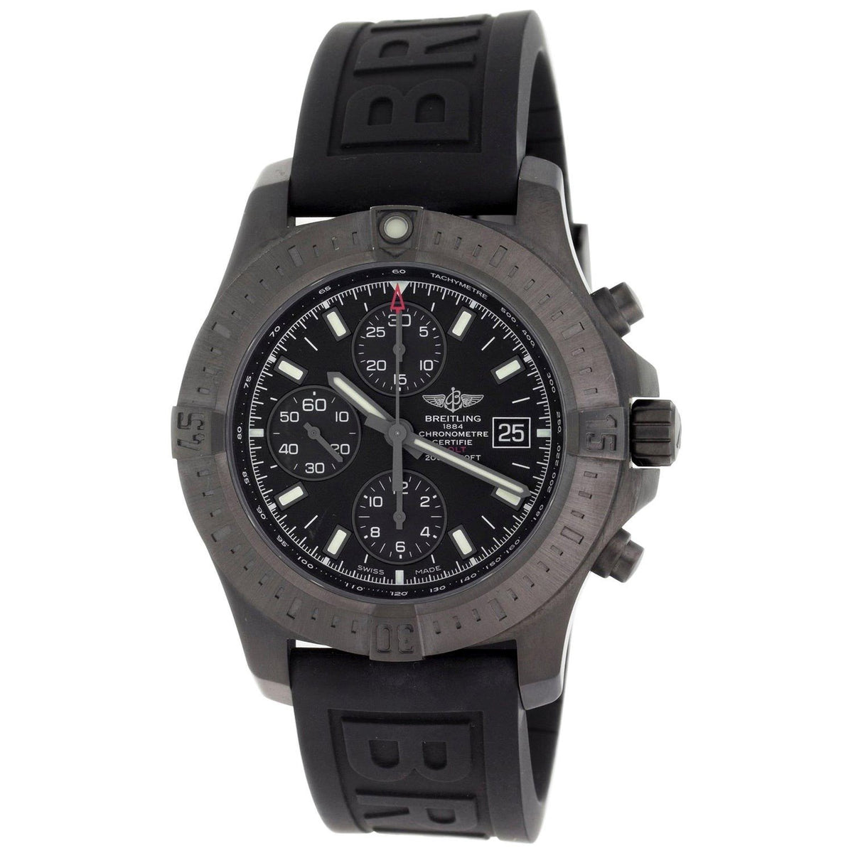 Breitling Men&#39;s M1338810-BF01-153S Colt  Chronograph Black Rubber Diver Pro III Watch