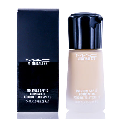 Mac Cosmetics Mineralize Nw15 Foundation Liquid Slightly Damaged 1.0 Oz (30 Ml)  