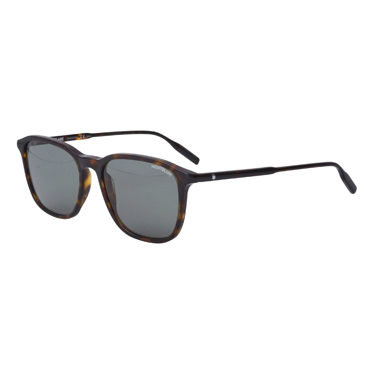 Montblanc Men's Sunglasses Spring Summer Havana Green CR 39 CR 39 Dark MB0082S 002