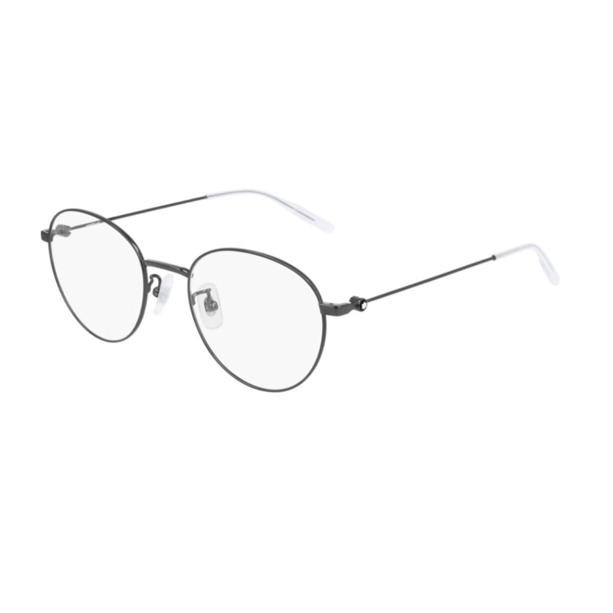 Montblanc Men's Sunglasses Fall Winter Ruthenium Transparent Demo Lens Demo Lens Dark MB0085OK 001